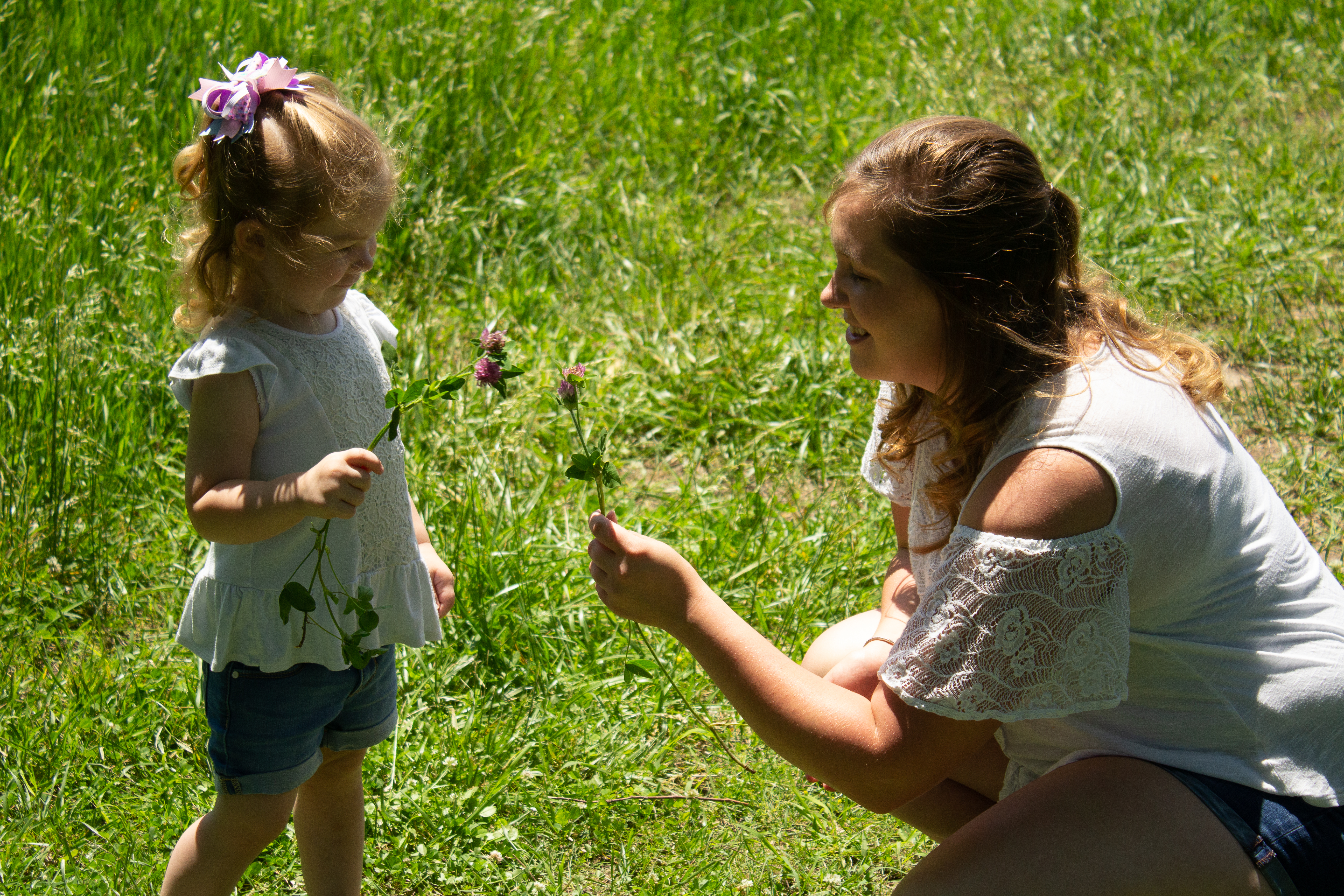 My daughter and granddaughter